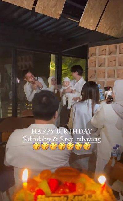 ulang tahun Dinda Hauw dan Rey Mbayang (Instagram.com/rey_mbayang)