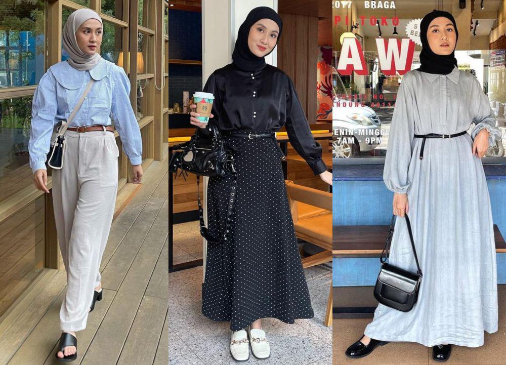 9 Ide OOTD dengan Belt untuk Berbagai Gaya ala Inas Rana, Look Elegan
