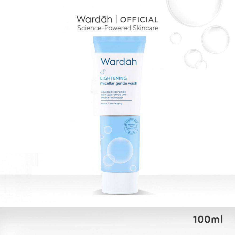 Wardah Lightening Micellar Gentle Wash. (dok. Shopee/Wardah Official Shop)