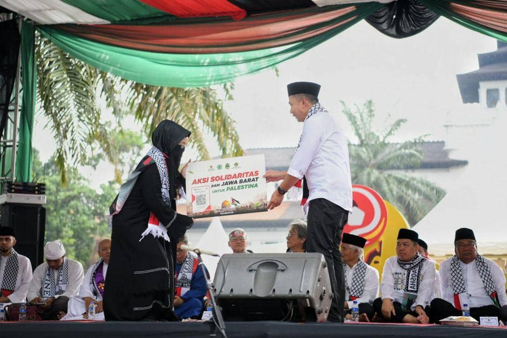 Pemprov Jabar Salurkan Rp1 Triliun Dana Bantuan untuk Palestina