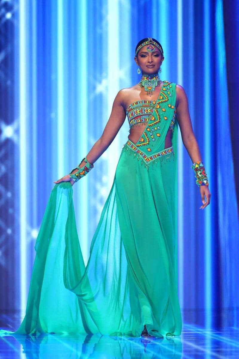 Miss Universe Afrika Selatan 2023, Bryoni Govender (gettyimages.com)