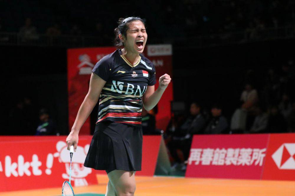 Gregoria Mariska Tunjung menembus semifinal Kumamoto Masters Japan 2023 (dok. PP PBSI)