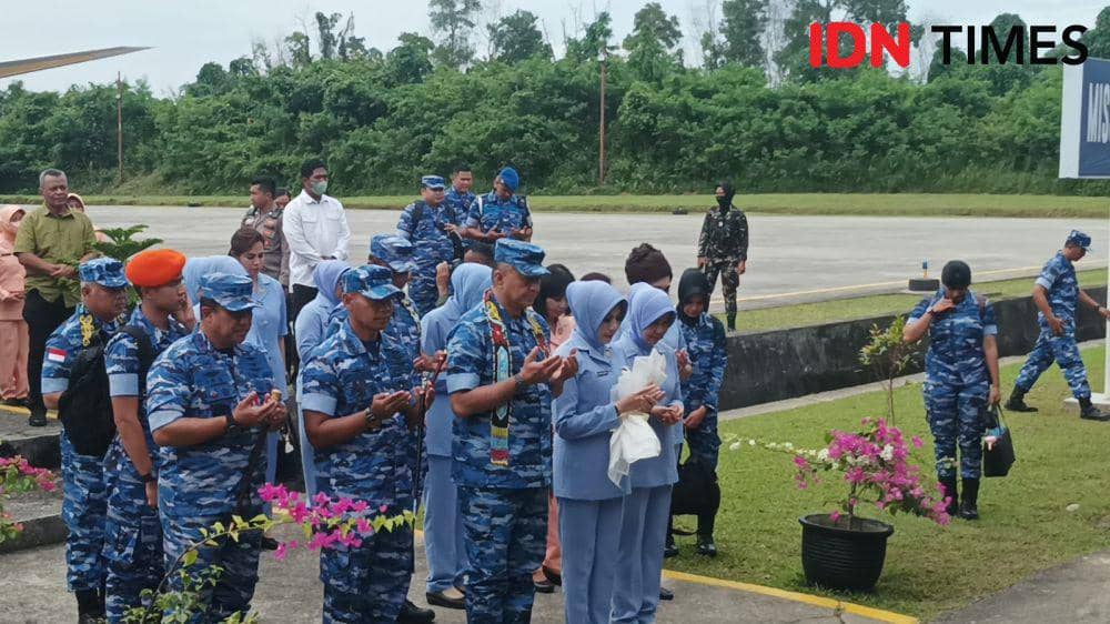 KASAU Janji Bantu Pendidikan Anak Korban Super Tucano