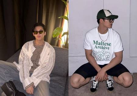 outfit pakai kacamata ala Mingyu SEVENTEEN (instagram.com/min9yu_k)