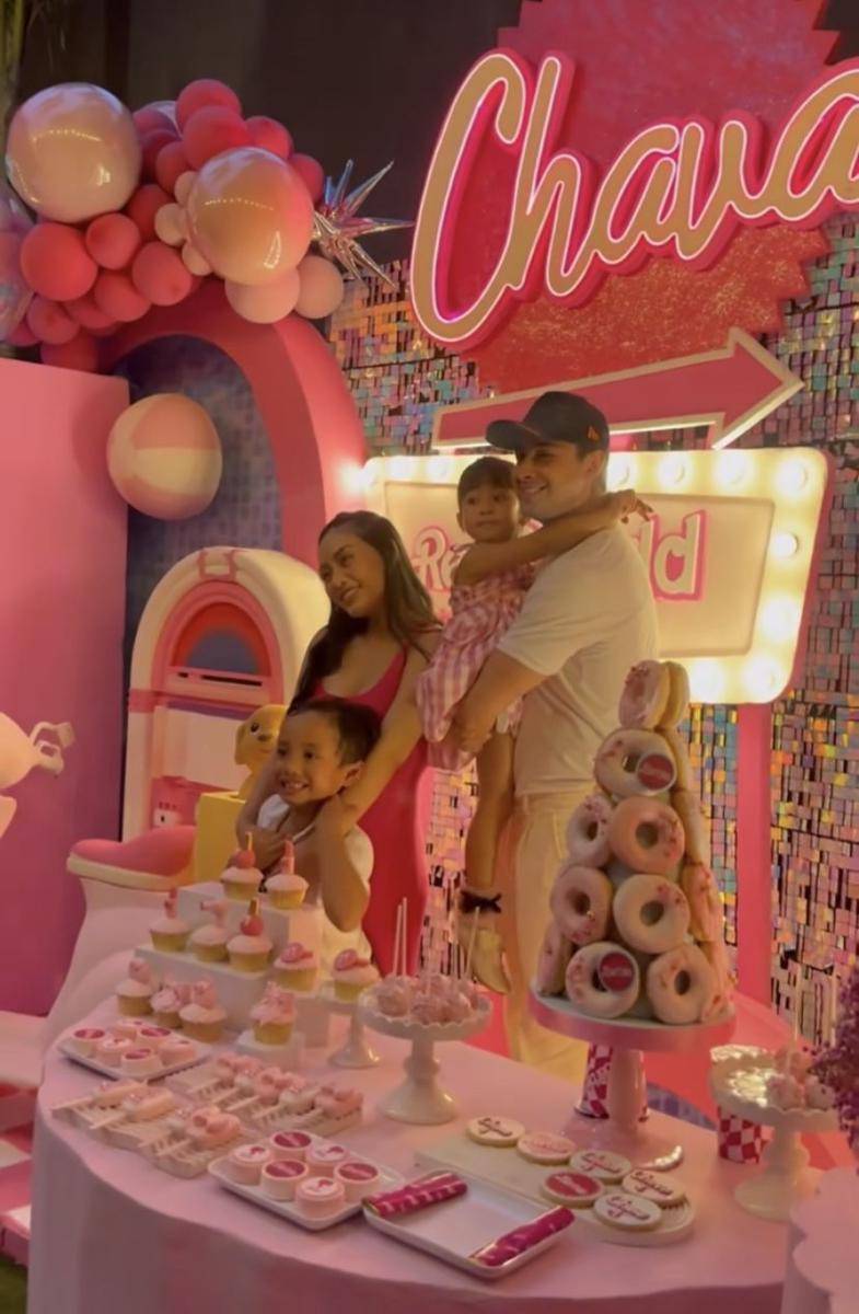 potret ulang tahun ke-4 Chava (Instagram.com/rachelvennya)