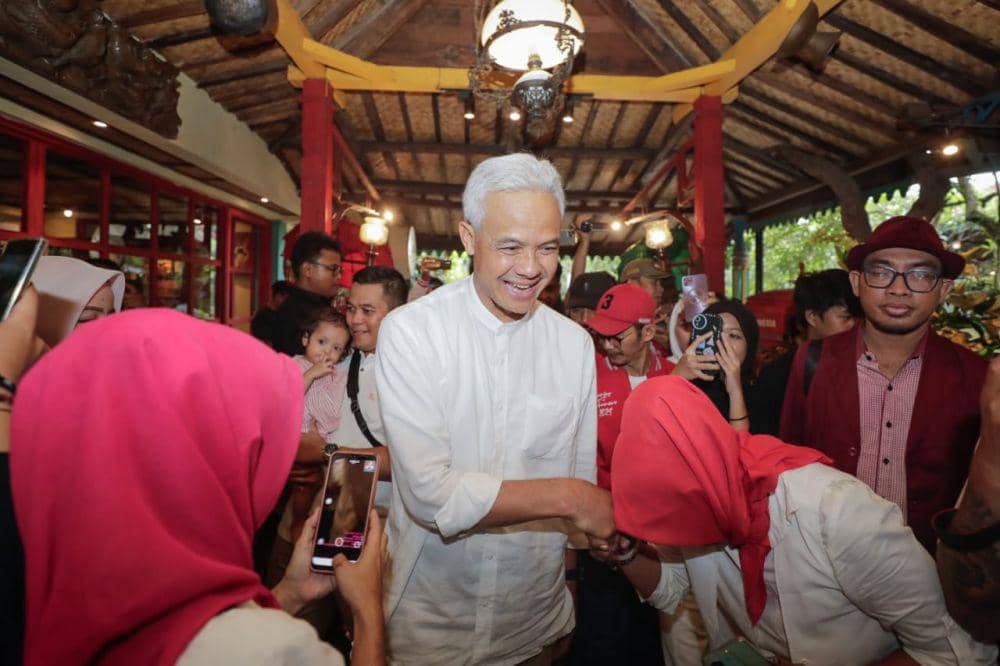 Temui Relawan di Purwakarta, Ganjar Pranowo Tebar Janji