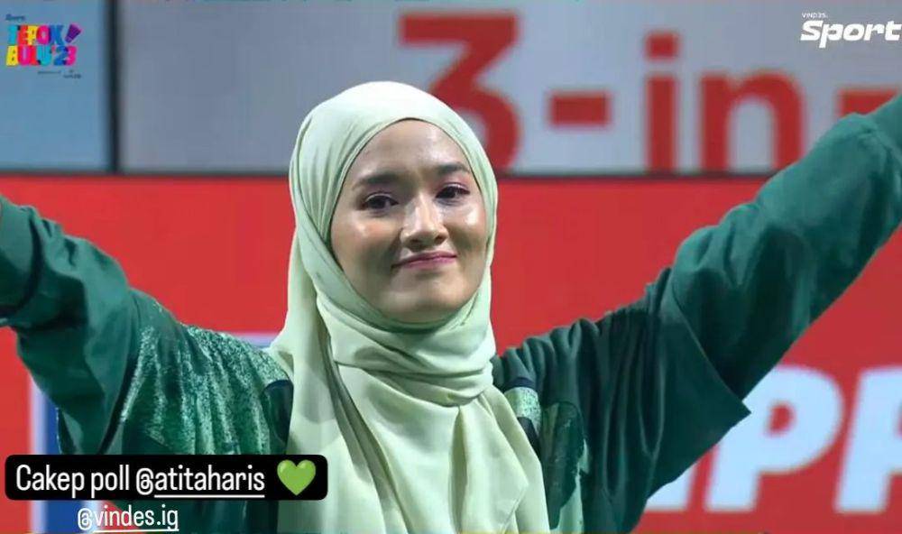 potret Atita Haris di Tepok Bulu'23 (instagram.com/atitaharis)