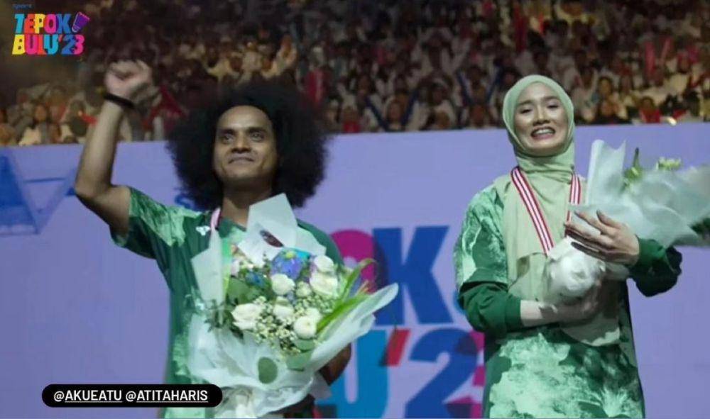 potret Atita Haris di Tepok Bulu'23 (instagram.com/atitaharis)