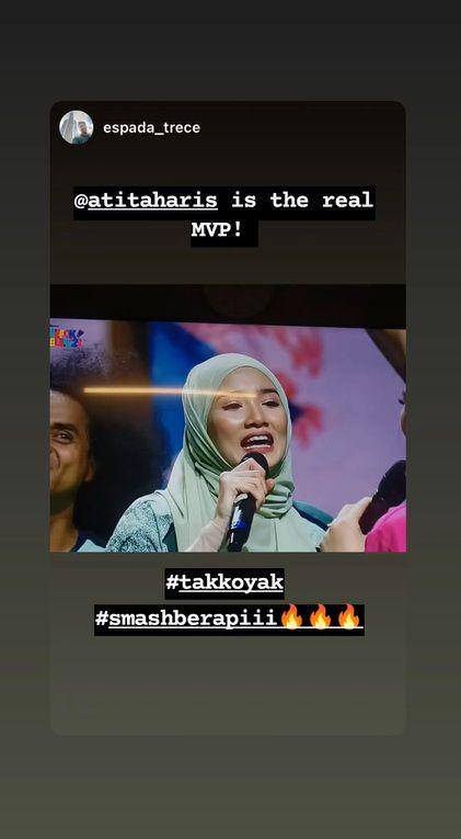 potret Atita Haris di Tepok Bulu'23 (instagram.com/atitaharis)