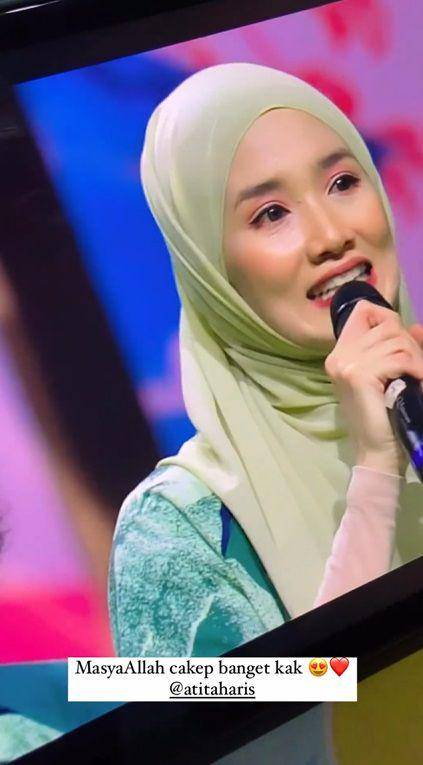 potret Atita Haris di Tepok Bulu'23 (instagram.com/atitaharis)