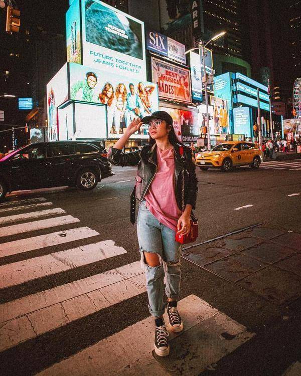 Busana kulit Febby Rastanty (instagram.com/febbyrastanty)