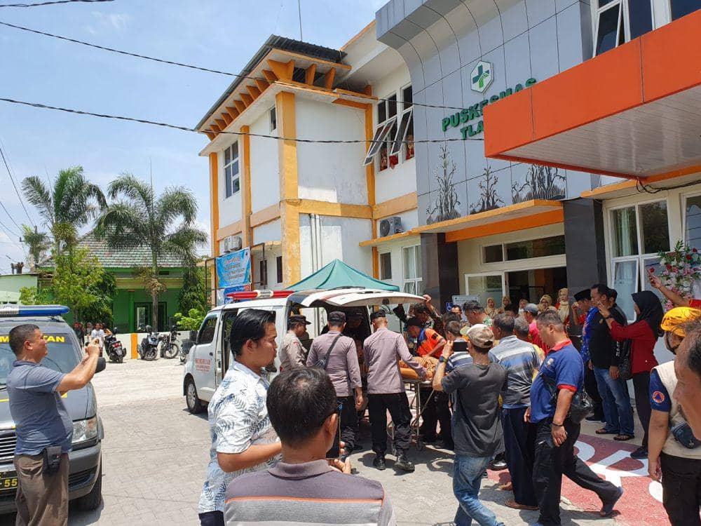 Ketiga korban dilarikan ke Puskesmas Tladan namun nyawanya tidak tertolong/ IDN Times/ Riyanto