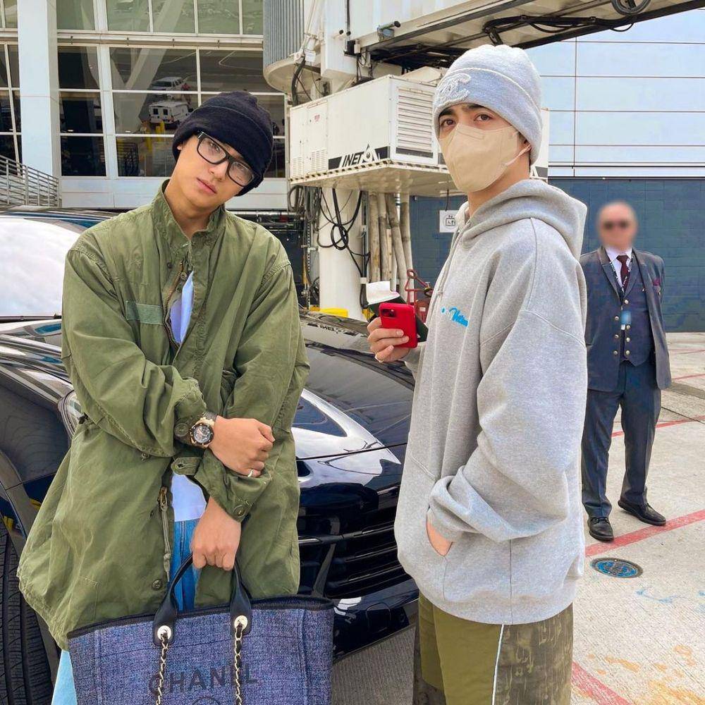 outfit pakai kacamata ala Mingyu SEVENTEEN (instagram.com/min9yu_k)