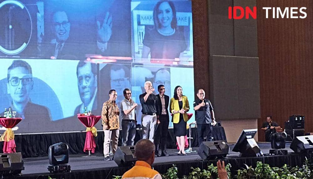 Sepanggung Ganjar di Makassar, Rocky: Saya Ditersangkakan PDIP