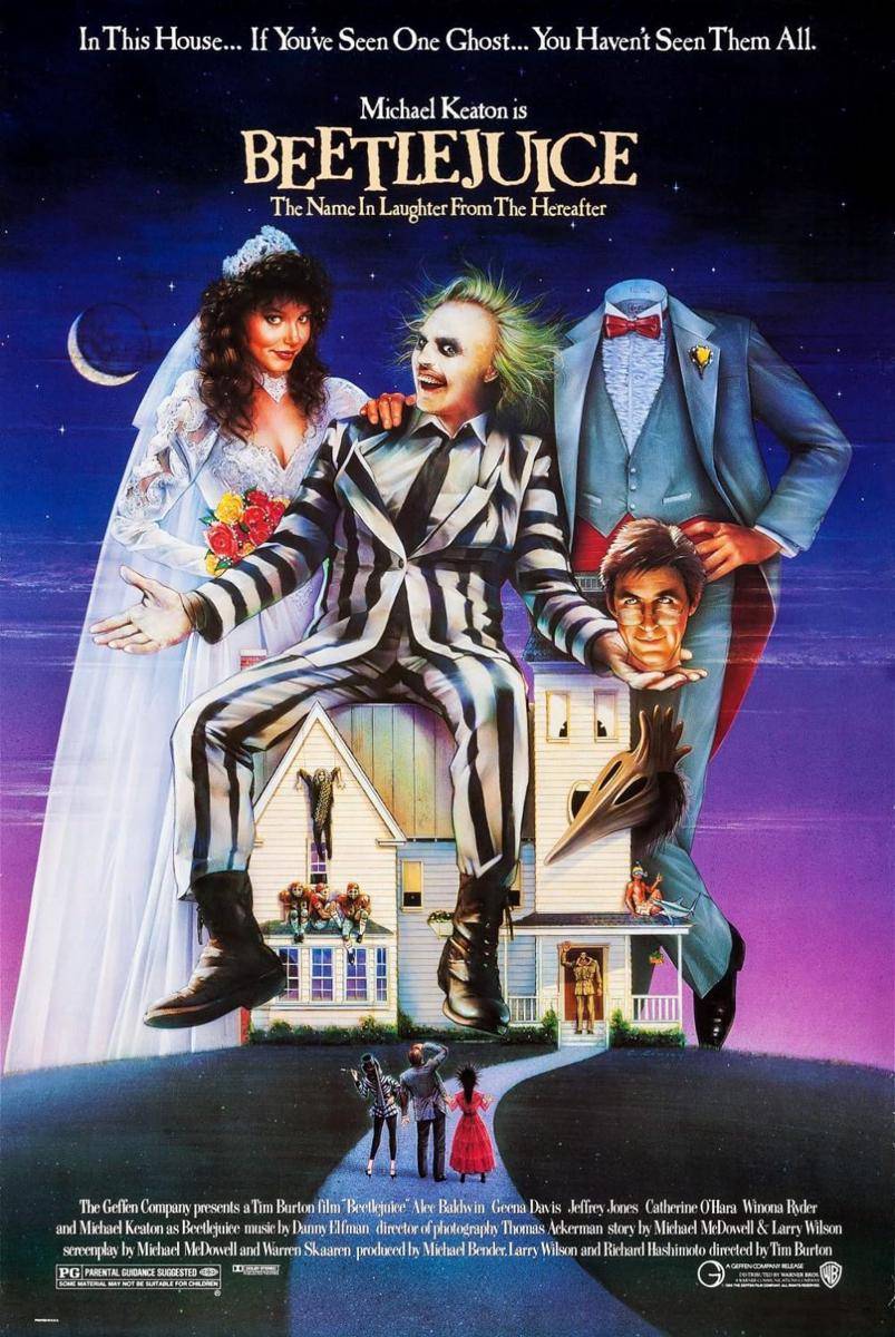 poster film Beetlejuice (dok. Warner Bros./Beetlejuice)