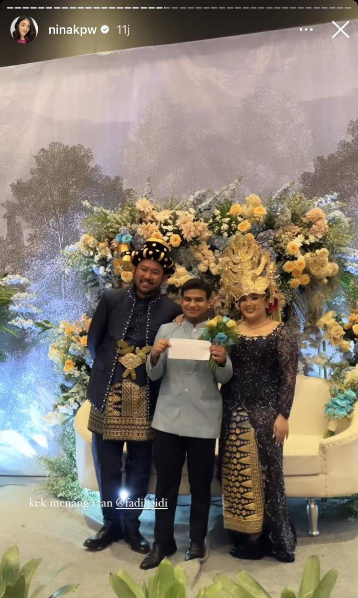 potret pernikahan Sandra Lubis dan Suryo Prakoso (Instagram.com/ninapkw)