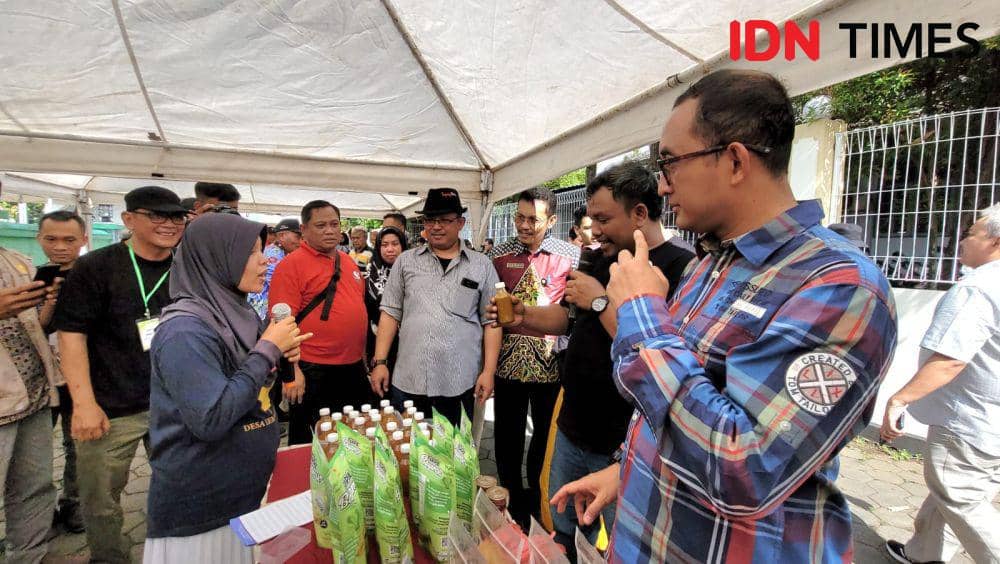 Pasar tani mampu memotong mata rantai distribusi.(IDN Times/Parsito).