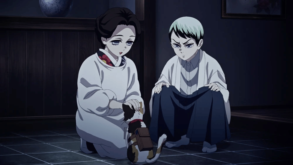 Tamayo dan Yushiro (dok. Ufotable/ Kimetsu no Yaiba)
