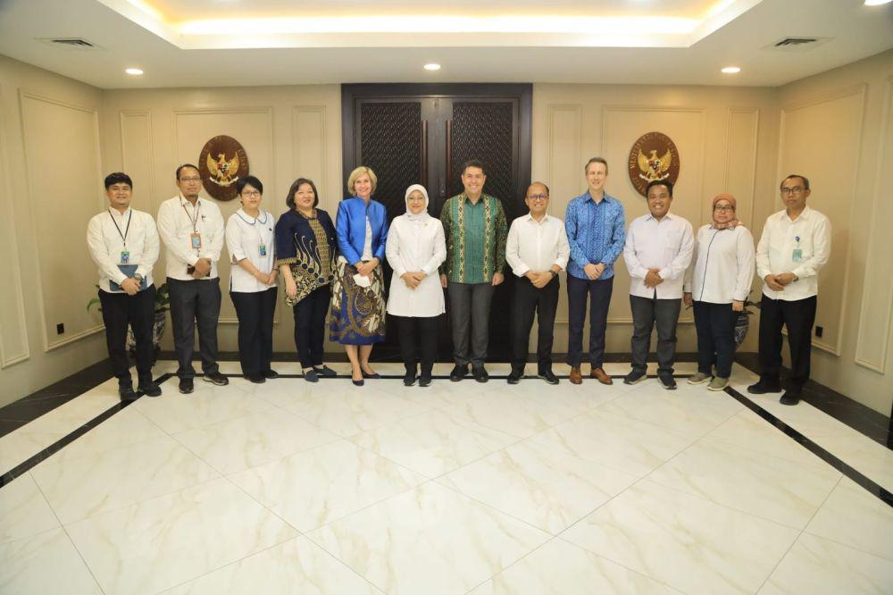 Terima Perwakilan World Bank, Menaker Jalin Diskusi Bahas Masalah Ini