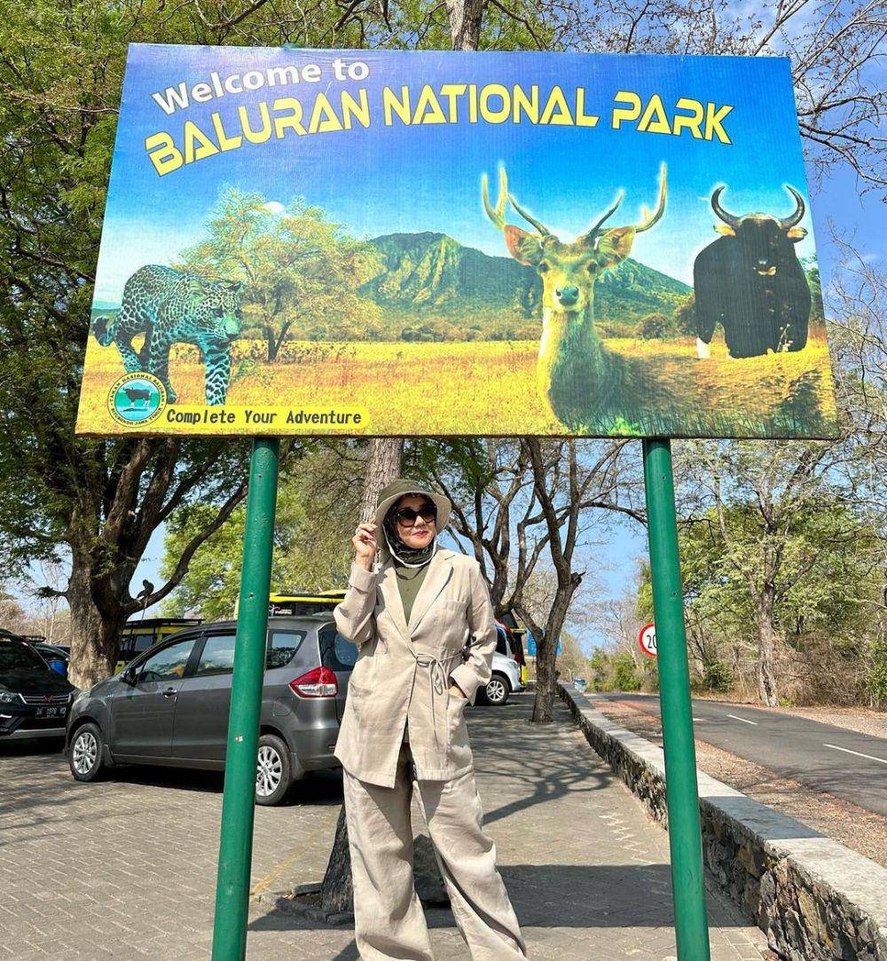 potret Yora Febrina ke Baluran (instagram.com/yorafebrina)