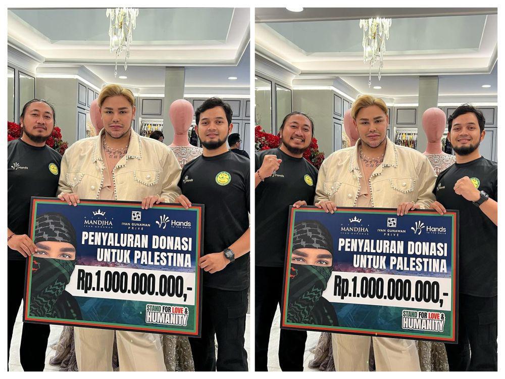 7 Potret Ivan Gunawan Beri Donasi Buat Palestina, Mulia Banget!
