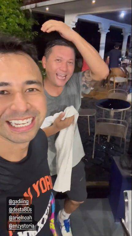potret Enzy Storia main tenis di Andara (instagram.com/raffinagita1717)