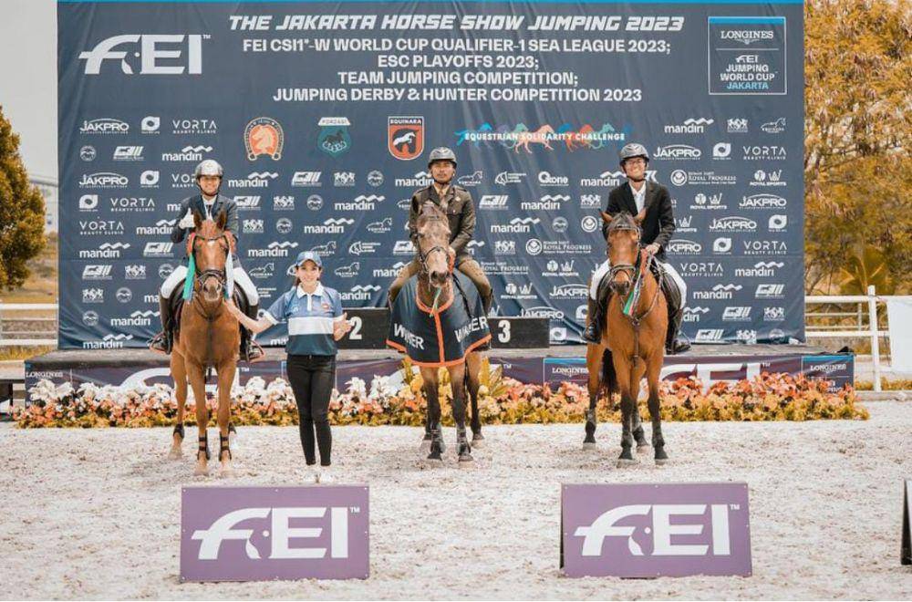 The Jakarta Horse Show Jumping 2023. (Instagram/@equinara).