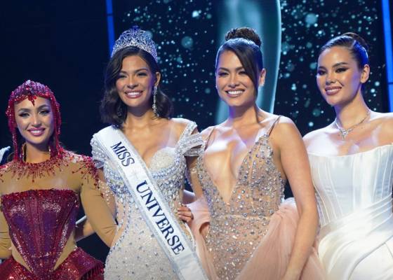 Potret Pemenang Terdahulu yang Hadiri Malam Final Miss Universe 2023 (Facebook.com/Hello Universe)