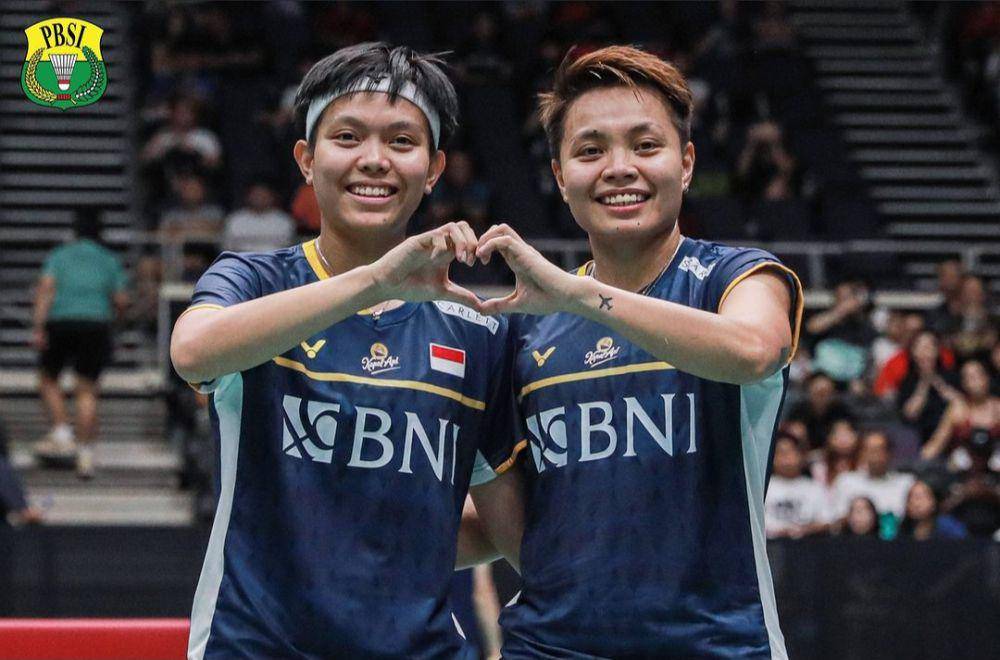 Apriyani Rahayu/Siti Fadia (instagram.com/badminton.ina)
