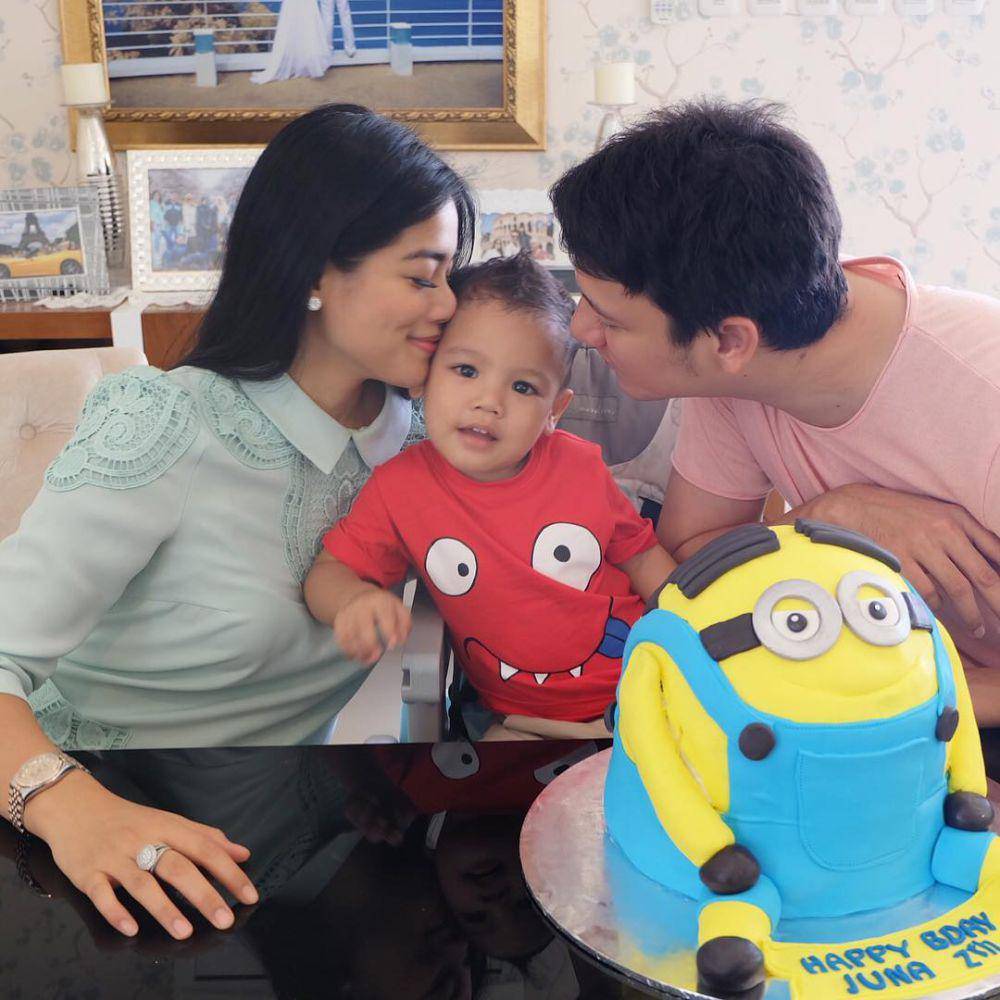 perayaan ulang tahun ke-2 Juna, anak Titi Kamal dan Christian Sugiono (instagram.com/titi_kamall)