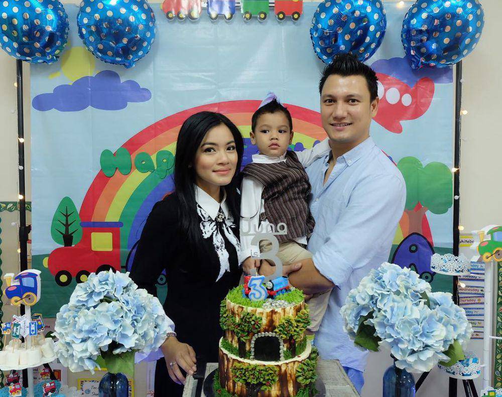 perayaan ulang tahun ke-3 Juna, anak Titi Kamal dan Christian Sugiono (instagram.com/titi_kamall)