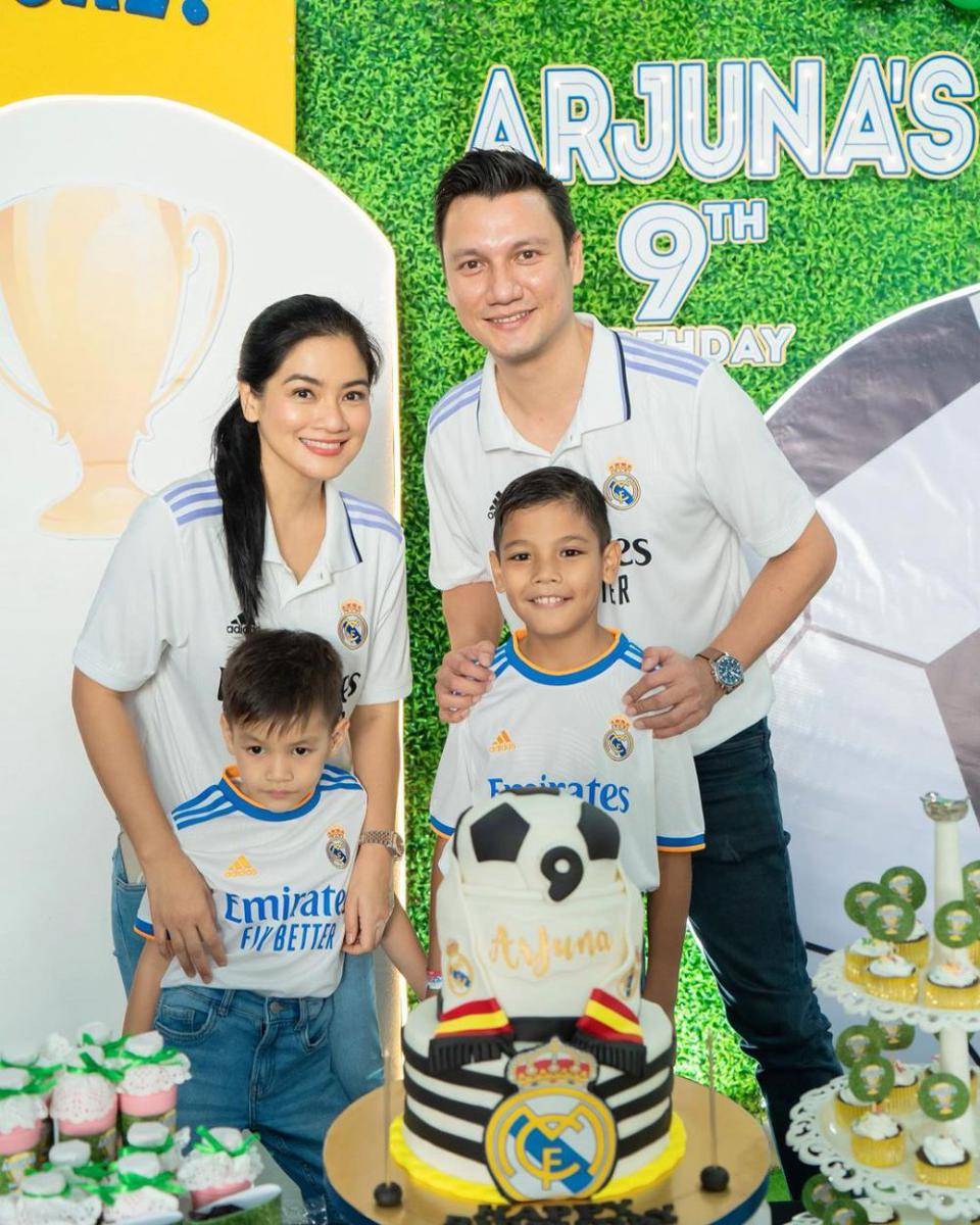 perayaan ulang tahun ke-9 Juna, anak Titi Kamal dan Christian Sugiono (instagram.com/titi_kamall)