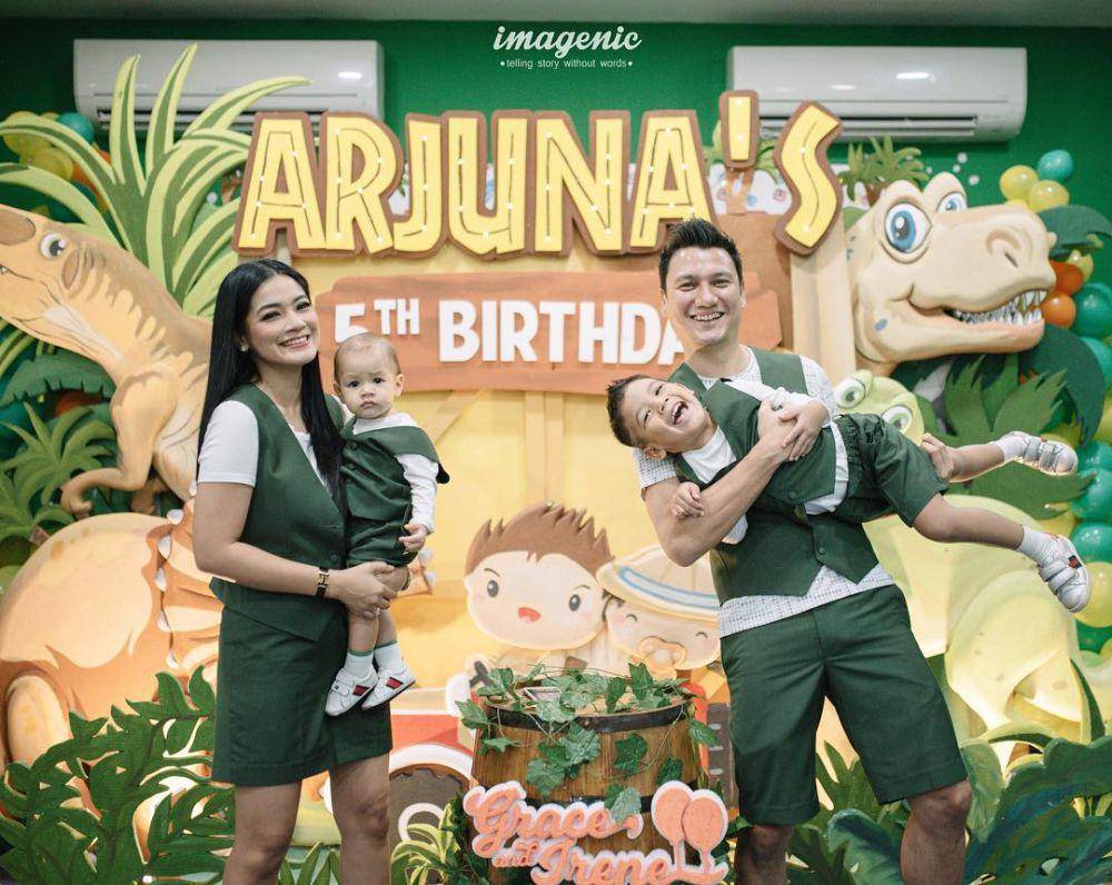 perayaan ulang tahun ke-5 Juna, anak Titi Kamal dan Christian Sugiono (instagram.com/titi_kamall)