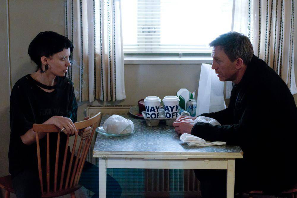 Rooney Mara dan Daniel Craig dalam film The Girl with the Dragon Tattoo (dok. Sony Pictures/The Girl with the Dragon Tattoo)
