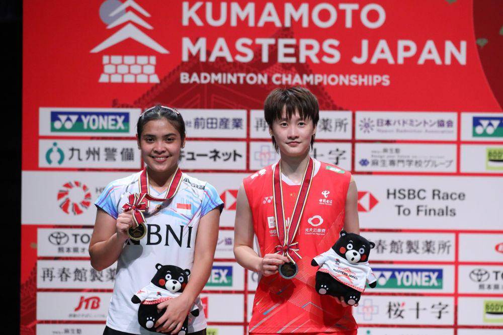 Gregoria Mariska Tunjung menjuarai Kumamoto Masters Japan 2023 (dok. PP PBSI)