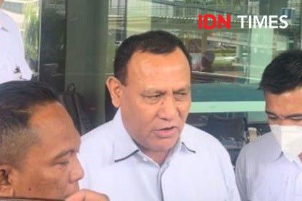 Usai Pemeriksaan, Firli Bahuri Dicecar Lebih dari 3 Jam Soal Pertemuan dengan SYL. (IDN Times/Aryodamar)