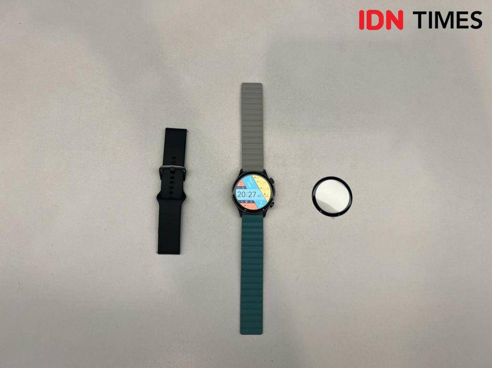 Smartwatch Kieslect Kr Pro Ltd (IDN Times/Wahyu Kurniawan)