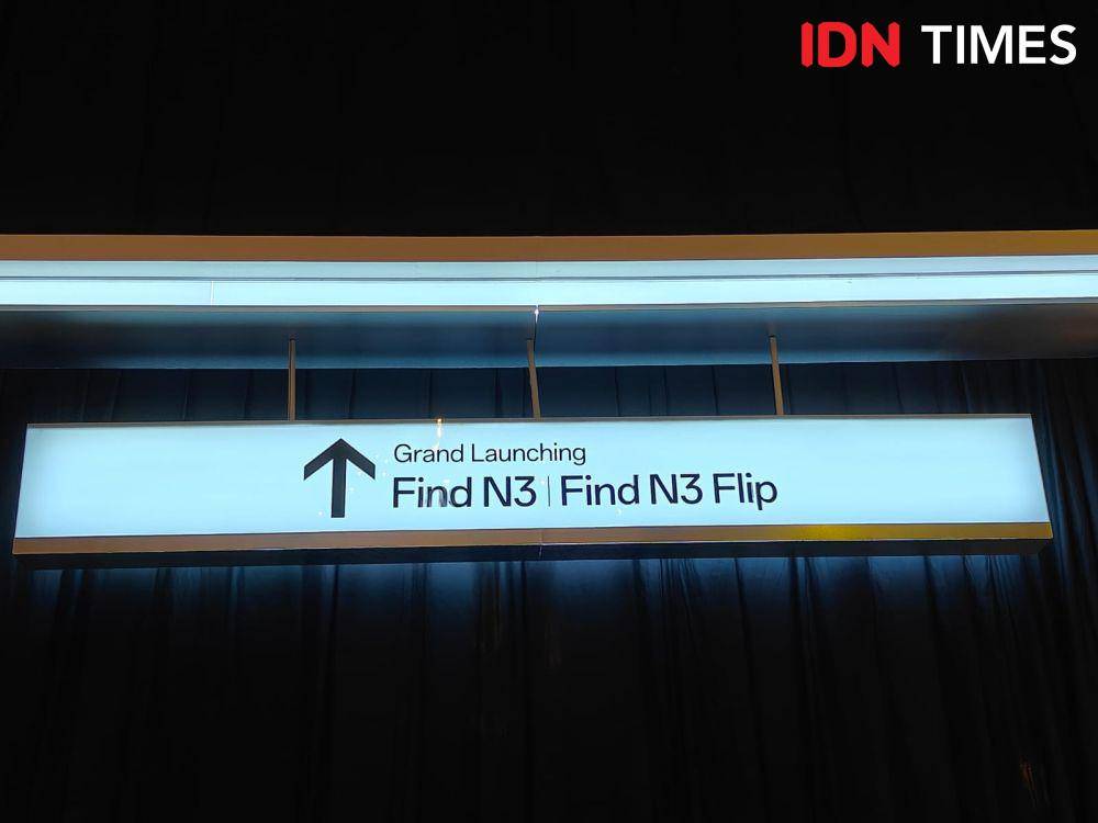grand launching OPPO Find N3 dan Find N3 Flip (IDN Times/Fatkhur Rozi)