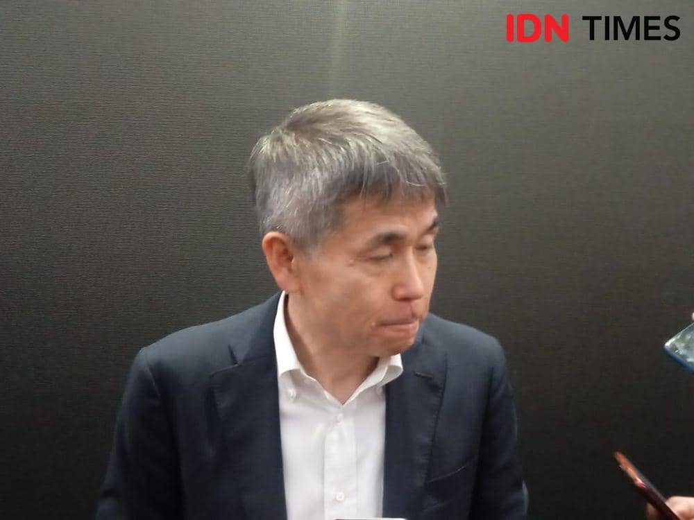 Ketua Komite Wasit PSSI, Yoshimi Ogawa. (IDN Times/Sandy Firdaus)