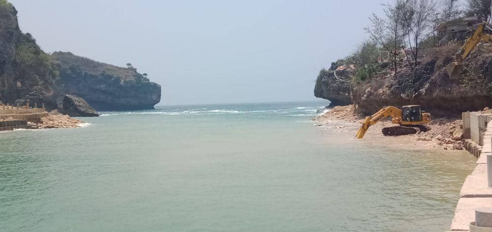 Pelabuhan Pantai Gesing Gunungkidul (Google Maps/Rinto 0307)
