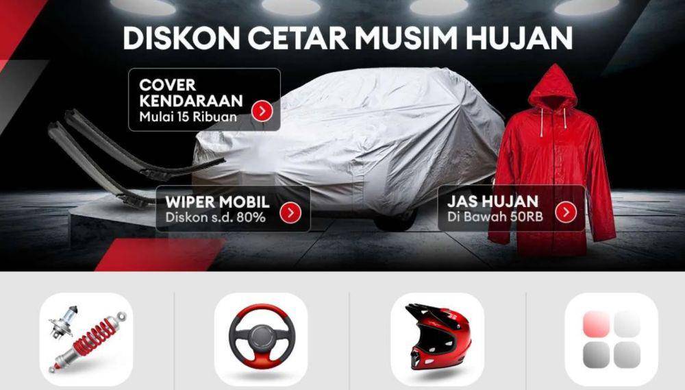 Banyak promo (Lazada)