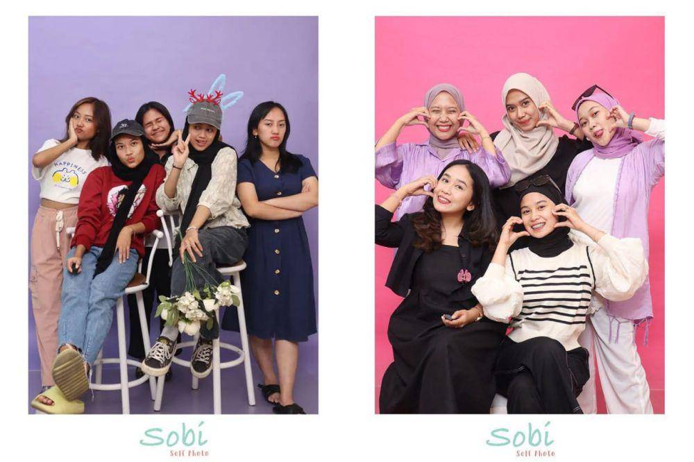potret berfoto di Sobi Studio (instagram.com/sobiselfphoto)