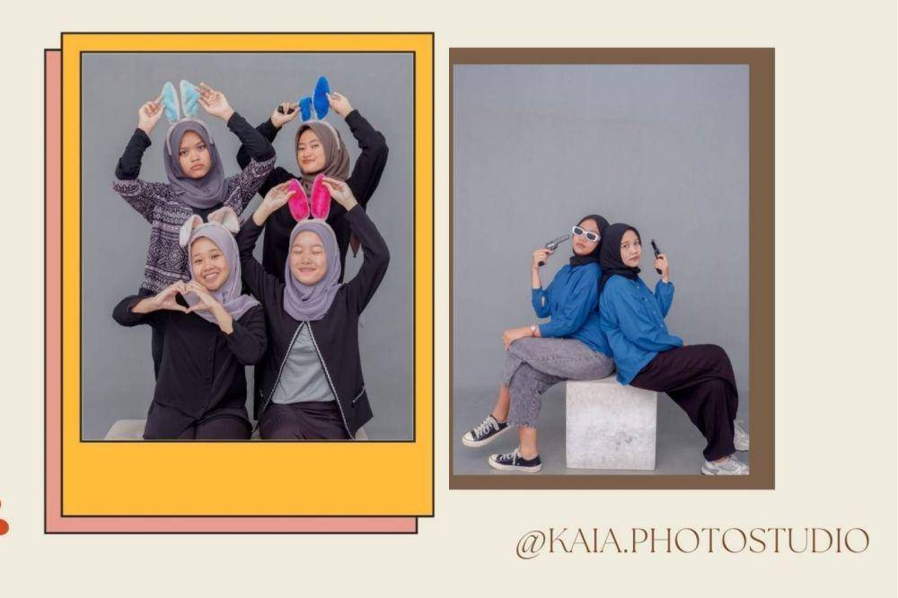 potret berfoto di Kaia Self Portrait Photo Semarang (instagram.com/kaia.photostudio)
