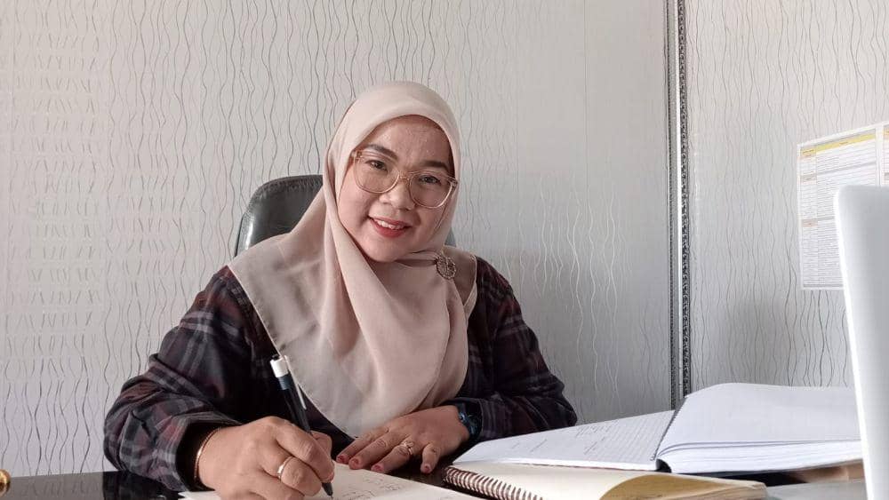 Komisioner KPU Magetan Nanik Yasiroh Divisi Perencanaan Data dan Informas/ IDN Times/ Riyanto