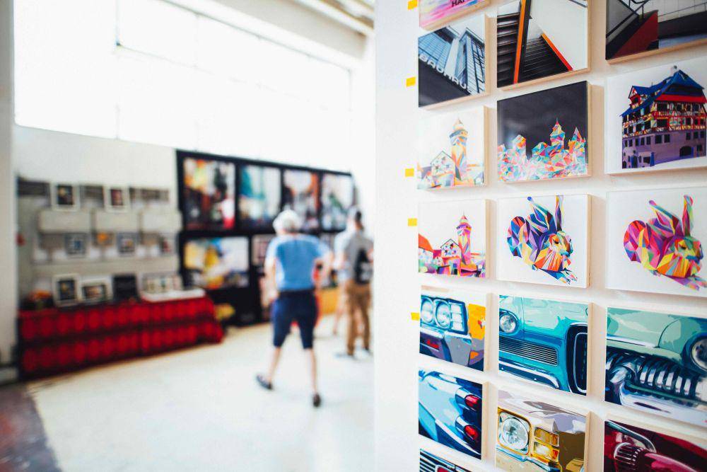 ilustrasi pameran seni (pexels.com/Markus Spiske)