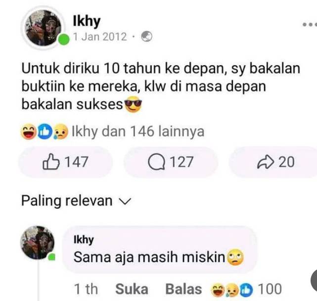 potret komentar lucu di facebook (instagram.com/dagelan)