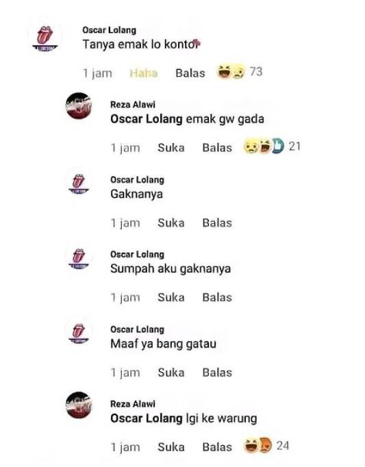 potret komentar lucu di facebook (instagram.com/dagelan)