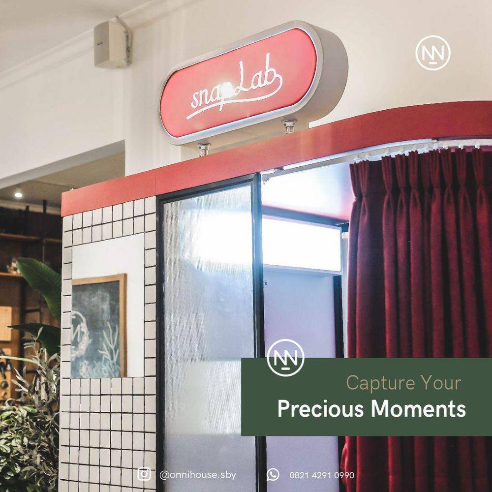 Spot photobox di Onni House Surabaya. Instagram/onnihouse.sby