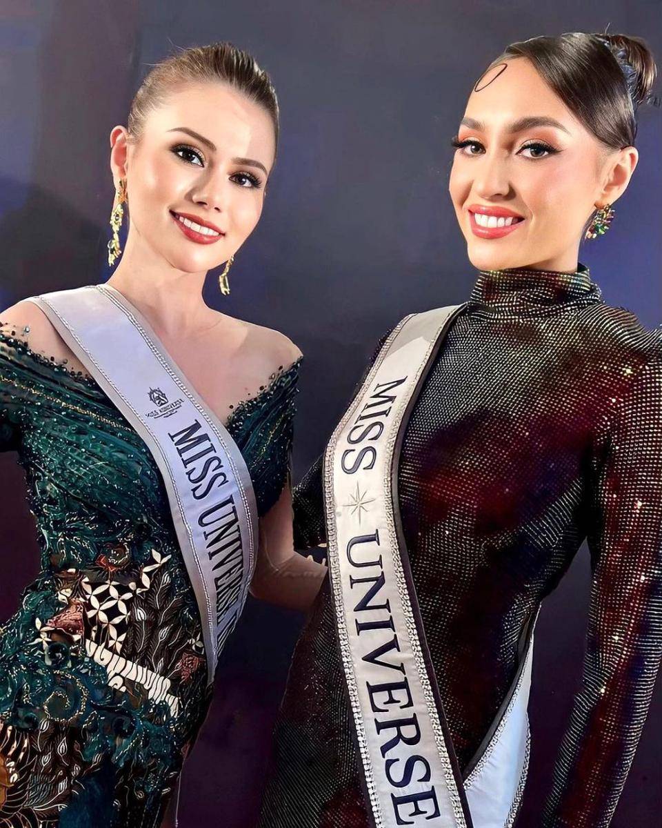Potret Kompilasi Fabienne Nicole Pakai Kebaya di Miss Universe 2023 (Instagram.com/fabienne_fng)