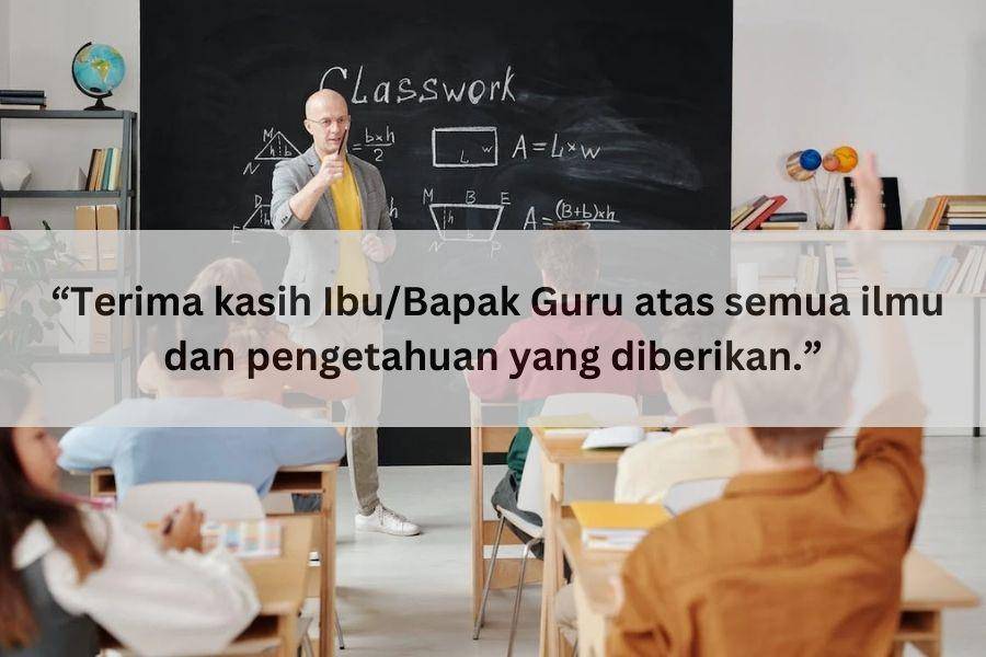 ucapan untuk Hari Guru (pexels.com/Max Fischer)